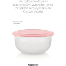 Özbience Şeffaf Kristal Kase 2,1l - Modern ve Dayanıklı Tasarım