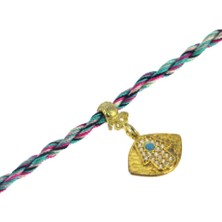 Shemora 925 Ayar Gümüş El Motifli Halhal