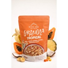Richland Tropical Granola 330 G – Muz, Hurma, Ananas, Papaya & Hindistan Cevizi
