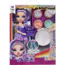 Rainbow High Violet Parıltılar ve Slime Serisi Bebeği 122425