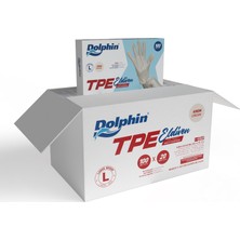 Şeylişeyler – Dolphin Tpe Eldiven Krem – Large – 100’LÜ – 1 Paket