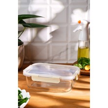 Özbience 1520 ml Borosilikat Saklama Kabı, Dayanıklı ve Güvenli Mutfak Gereci