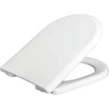 Gama Gala Universal Klozet Kapağı Beyaz Banyo Tuvalet Kapağı