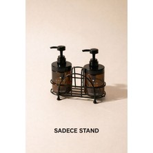 Karteya Tezgah Üstü Düzenleyici Stand Sünger Bölmeli Sıvı Sabun Standı