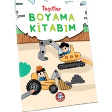Çocuk Akademi Taşıtlar Boyama Kitabım 21x29 cm Eğlenceli ve Öğretici Renkli Aktivite