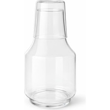 Borosilikat Cam Sürahi, Bardaklı, 1.75 Lt