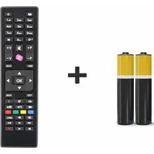 Vestel Mini LCD LED Tv Kumanda ve Pilleri