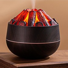 PremiumPort Ultrasonik Hava Nemlendirici Aroma Difüzörü LED Işıklı 300ML Buhar Makinesi