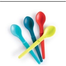 Özbience Renkli 4'lü Şeker Kaşığı Seti, Şık ve Kullanışlı Tasarım