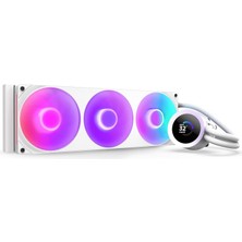 Nzxt Kraken Plus 360MM Rgb RL-KR360-W2 Beyaz Işlemci Sıvı Soğutucu