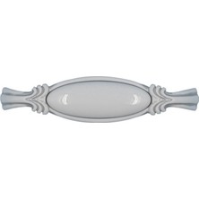 Giusti M68.00.00.V4G Seramik Metal Gümüş Beyaz 96 mm