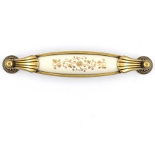 Giusti M53.01.A5.D1G Seramik Porselen Antik Sarı Beyaz 128 mm