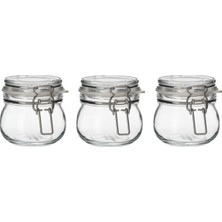 Özbience Cam Kapaklı Kavanoz Seti, Şık ve Dayanıklı, Çok Amaçlı Kullanım