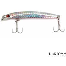 Savex Maket Balık - Kurşun Arkası Rapala - 8cm 5gr - Sea Bose L-15