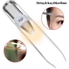 PremiumPort LED Işıklı Cımbız, Hassas ve Güçlü Çekim Sağlayan Çok Fonksiyonlu Alet