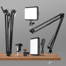 PremiumPort USB LED Video Işığı, Fotoğraf ve Canlı Yayın Aydınlatma Seti