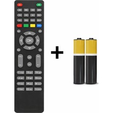 Poke LCD Tv Hd Plus Iptv Tuşlu Uydu Kumanda