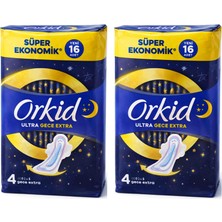 Orkid Ultra Gece Ekstra 16'lı 2 Li