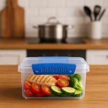 Özbience Renkli Klipsli Saklama Kabı 1.2l, Bpa'sız, Pratik ve Şık Tasarım