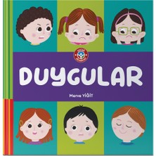 Çocuk Akademi Duygular Eğitici Kitap 12 Sayfa Kalın Karton Sayfalarla Türkiye Menşeli