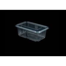 Özbience Sızdırmaz Kapaklı Tek Kullanımlık 1000 Gr, 100 Adet Paket