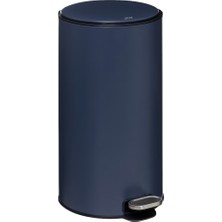 5five Çöp Kovaları Simply Smart Delta 30 Lt Metal Petrol Mavisi