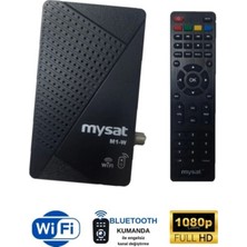 Allians Full Hd Wifi Uydu Alıcı, Bluetooth Kumanda, M1-W, Çoklu Bağlantı Seçenekleri