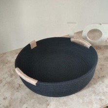 Özbience Çok Amaçlı Dekoratif Organizer Sepet 25X7, Şık ve Pratik Saklama Çözümü