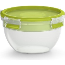 Özbience Şeffaf 1l Salata Saklama Kabı, Dayanıklı Plastik, Pratik ve Şık Tasarım