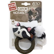 Gigwi Catch & Scratch Rakun Kedi Oyuncağı 11CM