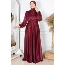 Fahima Eda Abiye Bordo FHM872