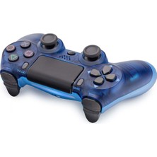 Skygo Ps4 Gamepad Transparent Mavi HD323F