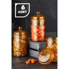 Özbience Renkli Akrilik Baharatlık ve Saklama Seti 6'lı, Şık ve Pratik Kullanım