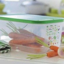 Özbience Buzdolabı Saklama Kabı, 4.4 Litre, Şeffaf ve Pratik Kullanım