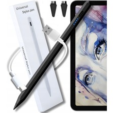 Nezih Case iPad Cihazlarla Uyumlu Dokunmatik Sarjlı Kapasitif Stylus Tablet Kalemi