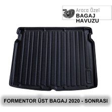 Elorcar Cupra Formentor Üst Bagaj  2020 - 2024 3D Bagaj Havuzu