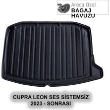 Elorcar Cupra Cupra Leon Ses Sistemsiz 2023 - Sonrası 3D Bagaj Havuzu