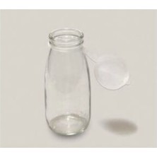 Özbience 12 Adet 250CC Plastik Şişe, Ayran, Şira, Süt, Kapaklı Set