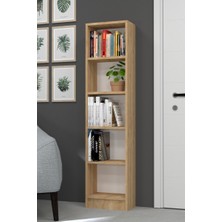 Mobilique Lila Modern Kitaplık Safirmeşe