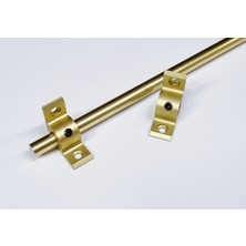 Şahin Merdiven Halı Çubuğu Kıvırcık Paspas Halı Dip Çubuğu 130 cm Sarı