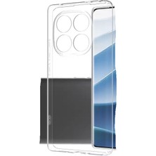 Prolysus Xiaomi Redmi Note 15 Pro + Plus Kılıf Kamera Korumalı Şeffaf Yumuşak Silikon Kılıf