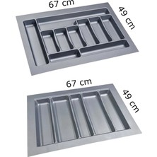 Özbience Çekmece Içi Kasıklık ve Kepçelik 2'li Takım, Ayarlanabilir ve Kullanışlı