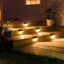 Norino Güneş Enerjili Solar Köşebent 4 Adet Bahçe Aydınlatma