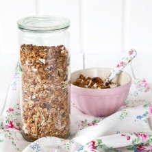 Özbience 1040 ml Cam Saklama ve Konserve Kavanoz Seti, Şık ve Pratik Kullanım