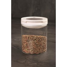 Özbience Şeffaf Cam Saklama Kabı 900 Ml, Pratik ve Güvenli Kullanım