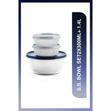 Özbience Pratik ve Şık 2'li Buzluk Saklama Kabı Seti, Çeşitli Boyutlarda