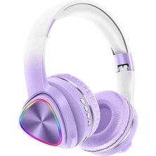 PremiumPort Kablosuz Rgb LED Işıklı Stereo Bluetooth Kulaklık Z11BT Uyumlu