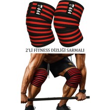 Gazelmanya Diz Bandajı 2’li Fitness Dizliği Ağırlık Dizliği Fitness Knee Wraps Fitness Dizlik Sarmalı Dizlik