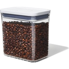 Oxo Pop Container Kapaklı Saklama Kabı 1.6 Litre Beyaz