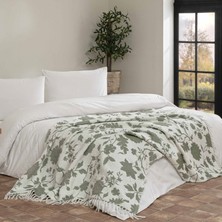 Linens Hotmia Throw / Tv Battaniyesi Yeşil Tek Kişilik